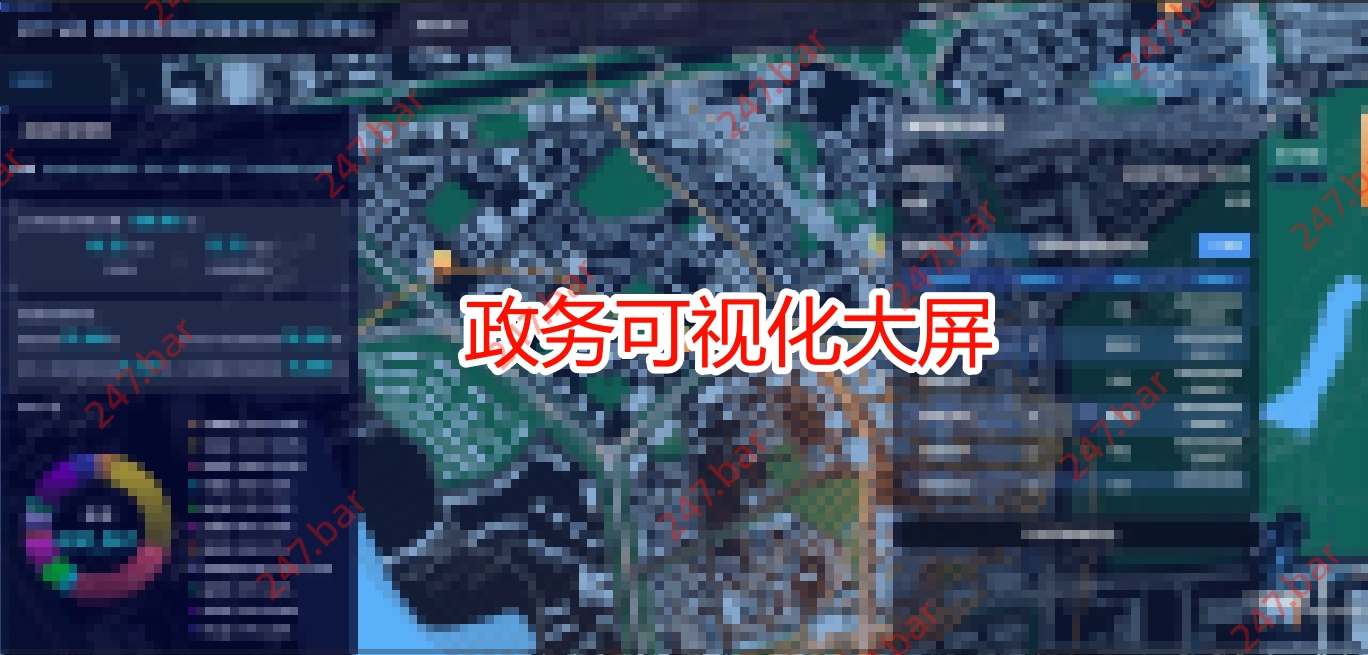 治安防护可视化大屏